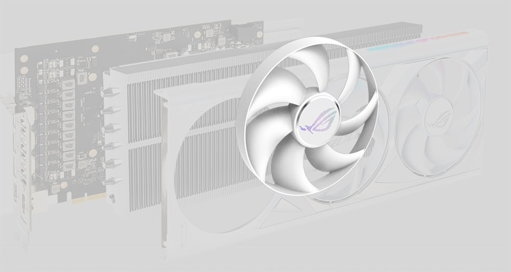 ROG Strix GeForce RTX™ 4080 SUPER 16GB GDDR6X White OC Edition ROG Strix GeForce RTX™ 4080 SUPER 16GB GDDR6X White OC Edition