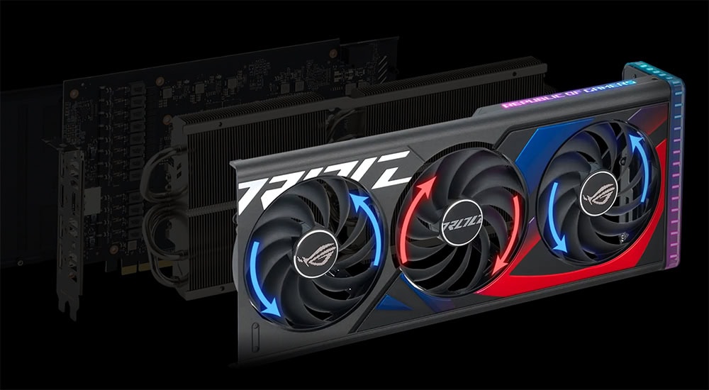 ROG Strix GeForce RTX™ 4070 Ti SUPER 16GB GDDR6X OC Edition ASUS ROG Strix GeForce RTX 4070 Ti SUPER OC 16GB Ekran Kartı a7