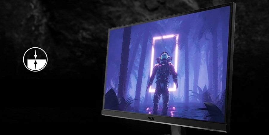 MSI G2412F 23.8 inç 180Hz 1Ms FLAT RAPID IPS Adaptive Sync Full HD Gaming Monitör h7