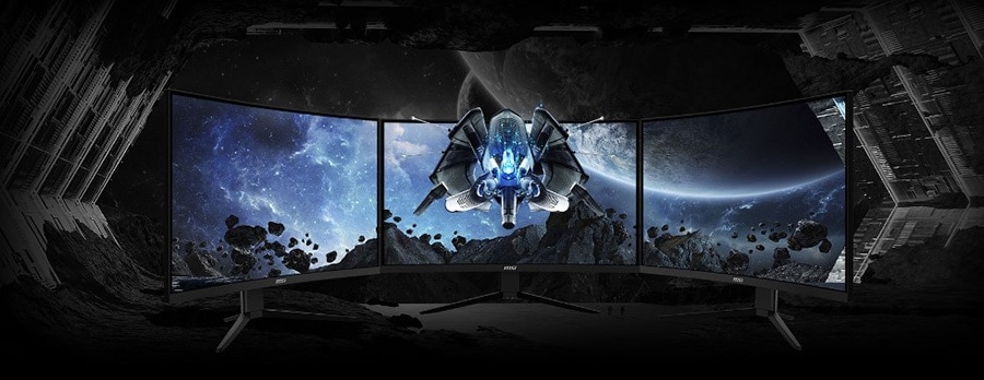 MSI G273CQ 27 inç 170Hz 1Ms Freesync Premium WQHD Curved Gaming Monitör