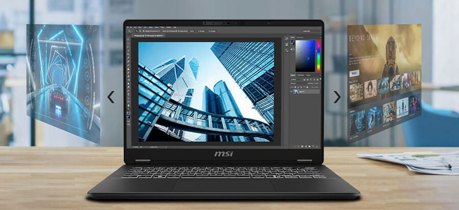 MSI PRESTIGE 14 AI EVO C1MG-026TR Laptop a7