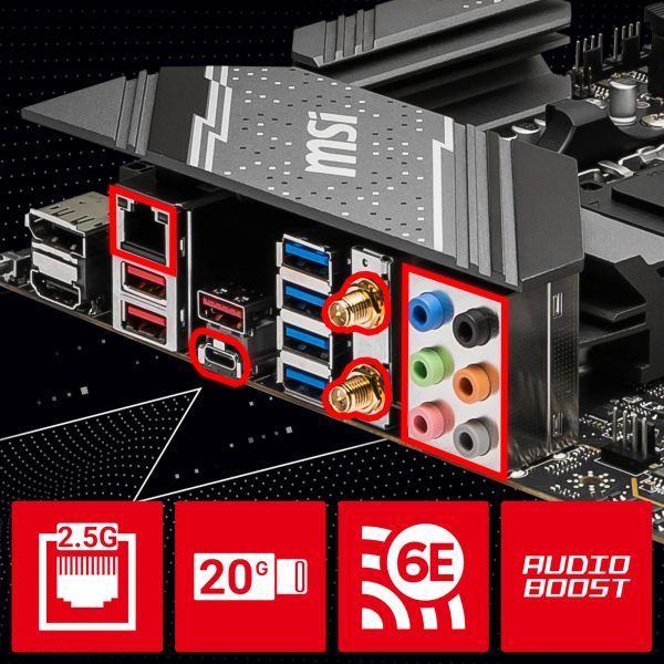 MSI B650 Gaming Plus WiFi Anakart a9