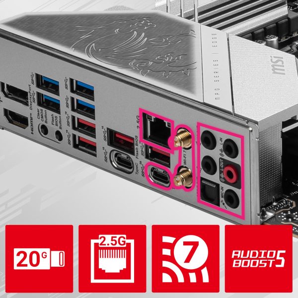 MSI MB MPG Z790 EDGE TI MAX WiFi Anakart a9