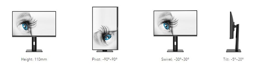 MSI PRO MP273AP Monitör h9