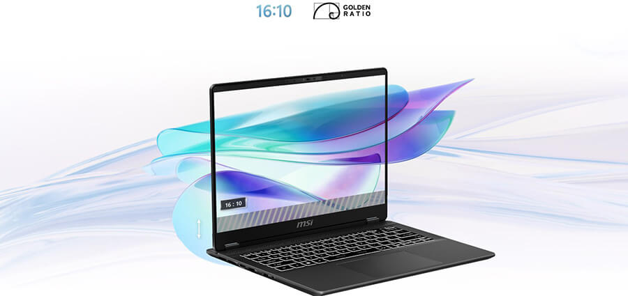 Yüksek performanslı MSI dizüstü bilgisayar, oyun ve profesyonel kullanım için ideal, şık tasarım ve güçlü donanım özellikleriyle öne çıkıyor.