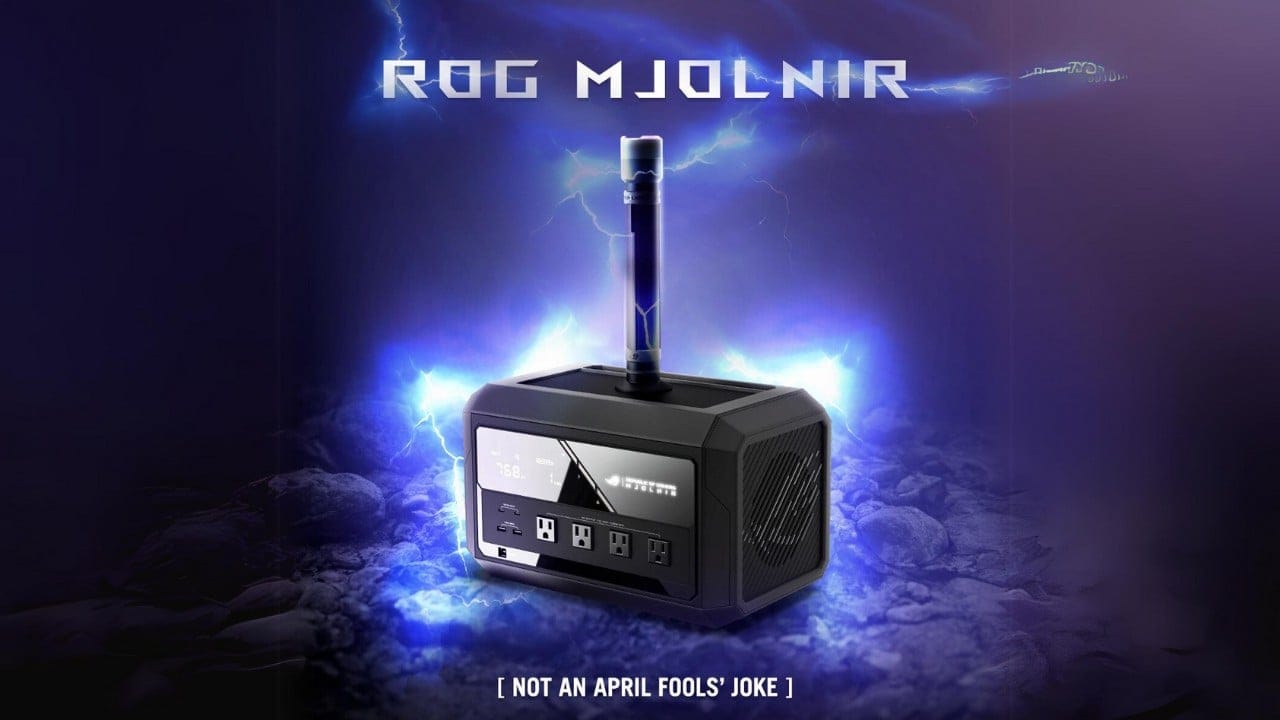 Asus Oyuncular Icin Tasarlanan Rog Mjolnir Guc Istasyonunu Duyurdu