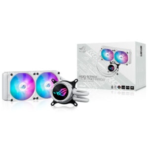 Asus Rog Strix Lc Iii 240 Argb White 240mm Aura Sync Rgb Intel Amd Uyumlu Beyaz İşlemci Sıvı Soğutucu 1