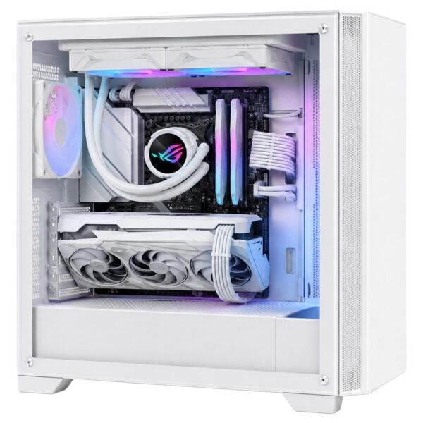 Asus Rog Strix Lc Iii 240 Argb White 240mm Aura Sync Rgb Intel Amd Uyumlu Beyaz Islemci Sivi Sogutucu T2