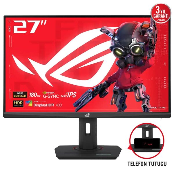 Asus Rog Strix Xg27acs 27 Inc 180hz 1ms Qhd Adaptive Sync Fast Ips Gaming Monitor Y2