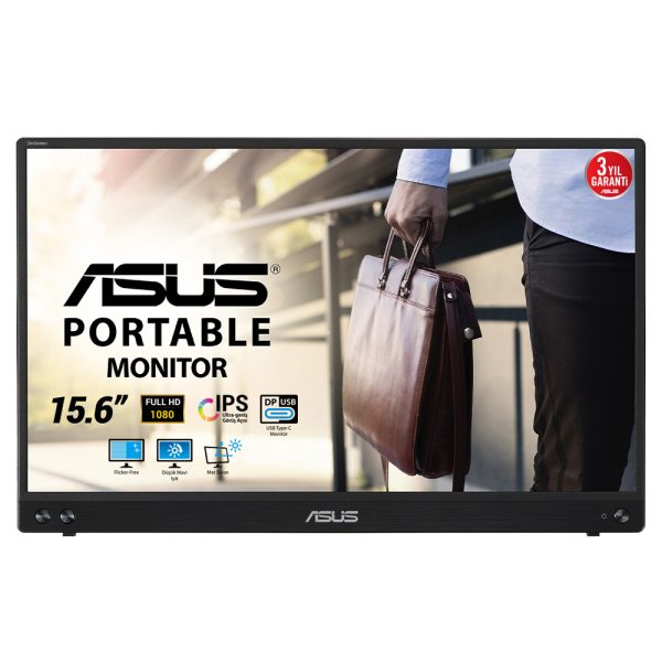 Asus Zenscreen Mb16acv 15 6 Inc 60hz 5ms Full Hd Ips Tasinabilir Monitor 1