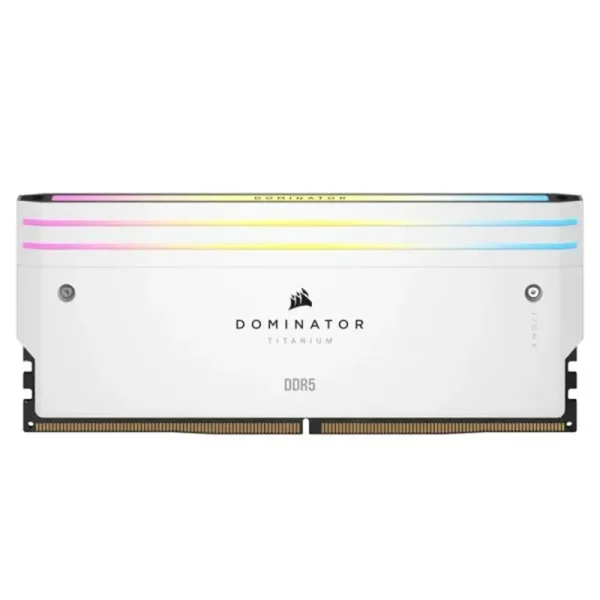 Corsair Dominator Titanium Rgb 48gb 2x24gb 7000mhz Cl36 Intel Xmp 3 0 Ddr5 Beyaz Ram Cmp48gx5m2b7000c36w Yh3