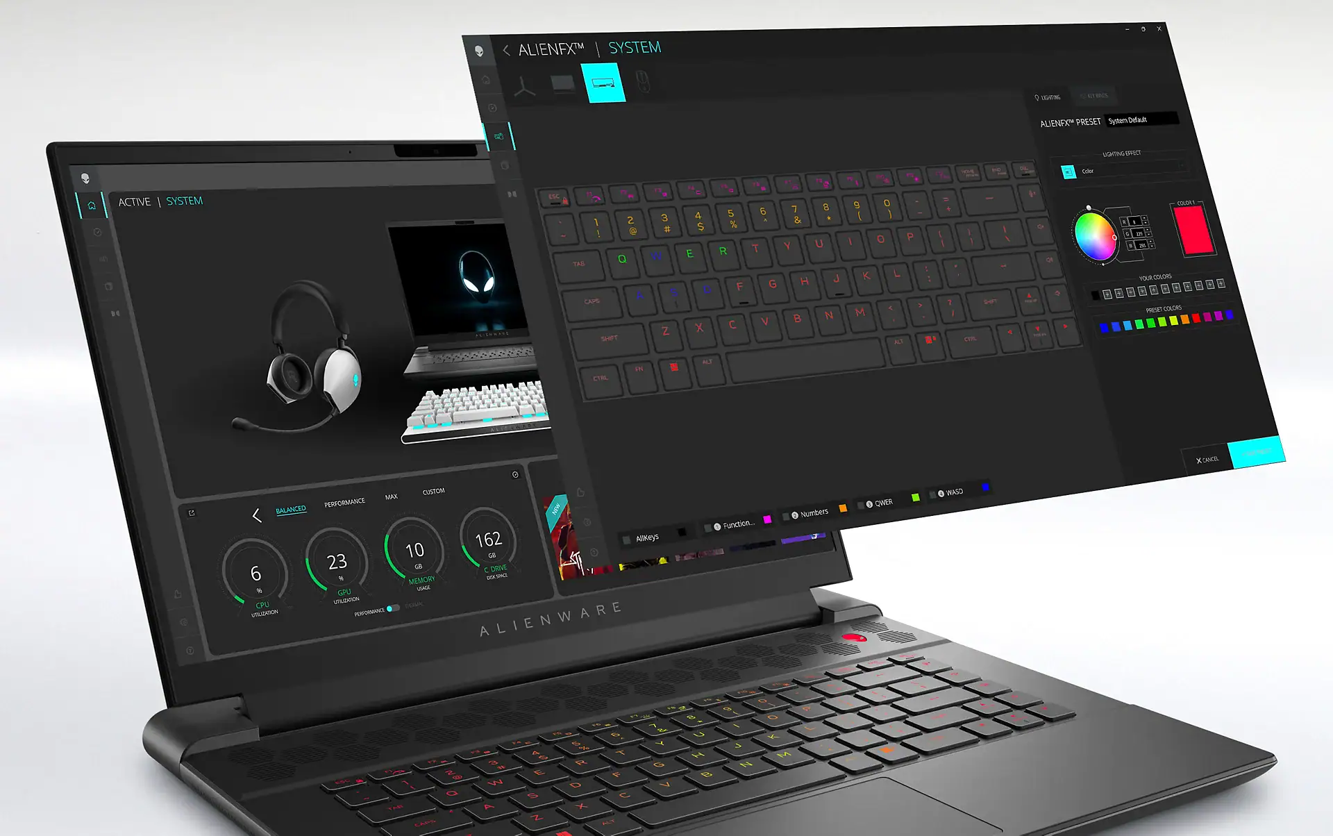 Dell Nb Gaming Aw M16 R1 Awm16amdr9hx80wh Amd Ryzen 9 7845hx 32gb Ddr5 1tb Ssd Rtx4080 12gb 16 Inc 240hz Qhd W11 Home Gaming Laptop Yh12