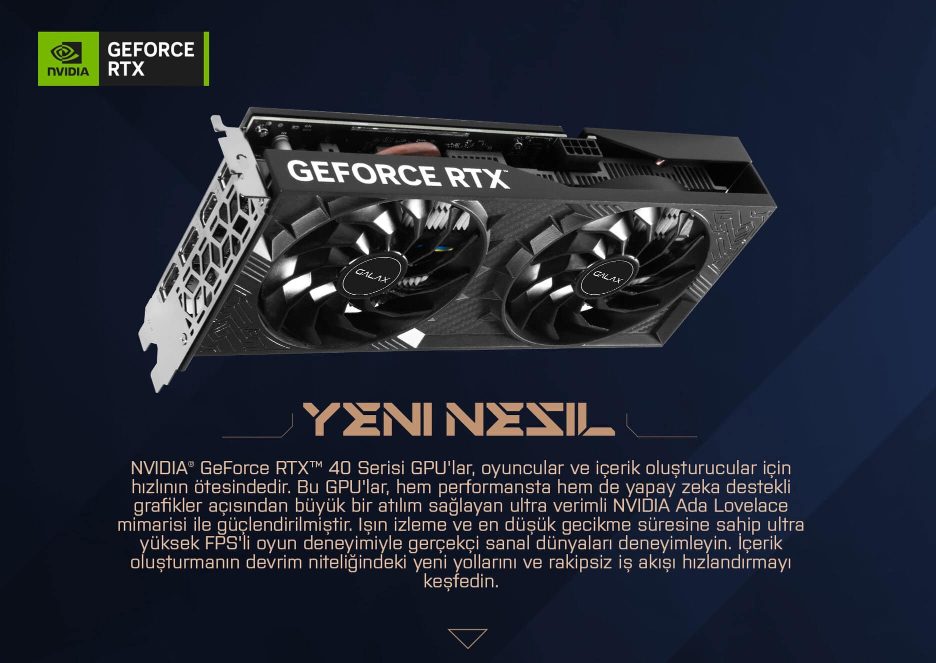 Galax Geforce Rtx 4060 1 Click Oc 2x V2 8gb Ekran Kartı H2