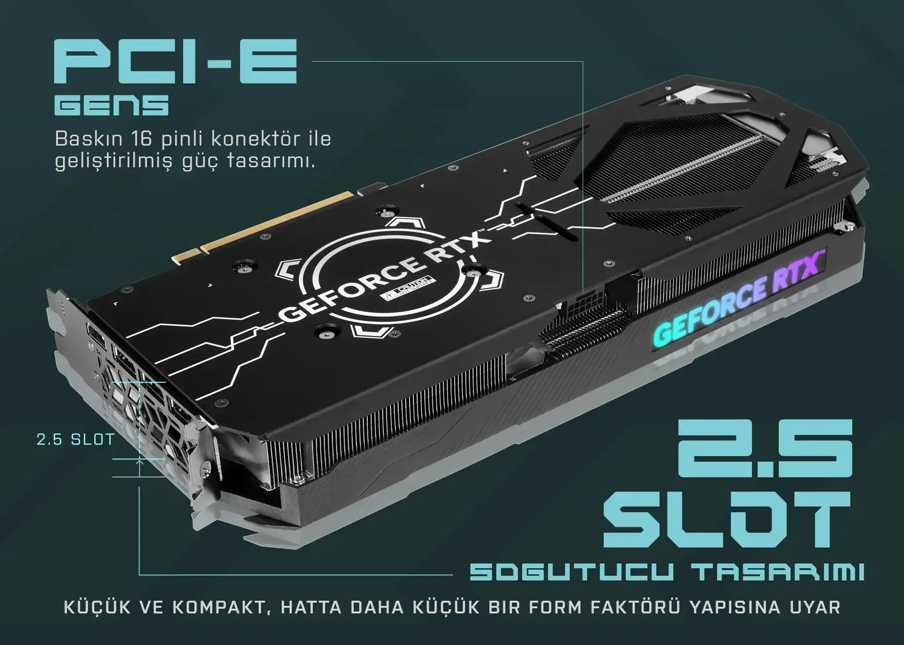 Galax Geforce Rtx 4070 Super Ex Gamer 1 Click Oc 12gb Gddr6x 192 Bit Dlss 3 Ekran Karti 47som7md7jbk 2 Yil Birebir Degisim Garantili Yh6