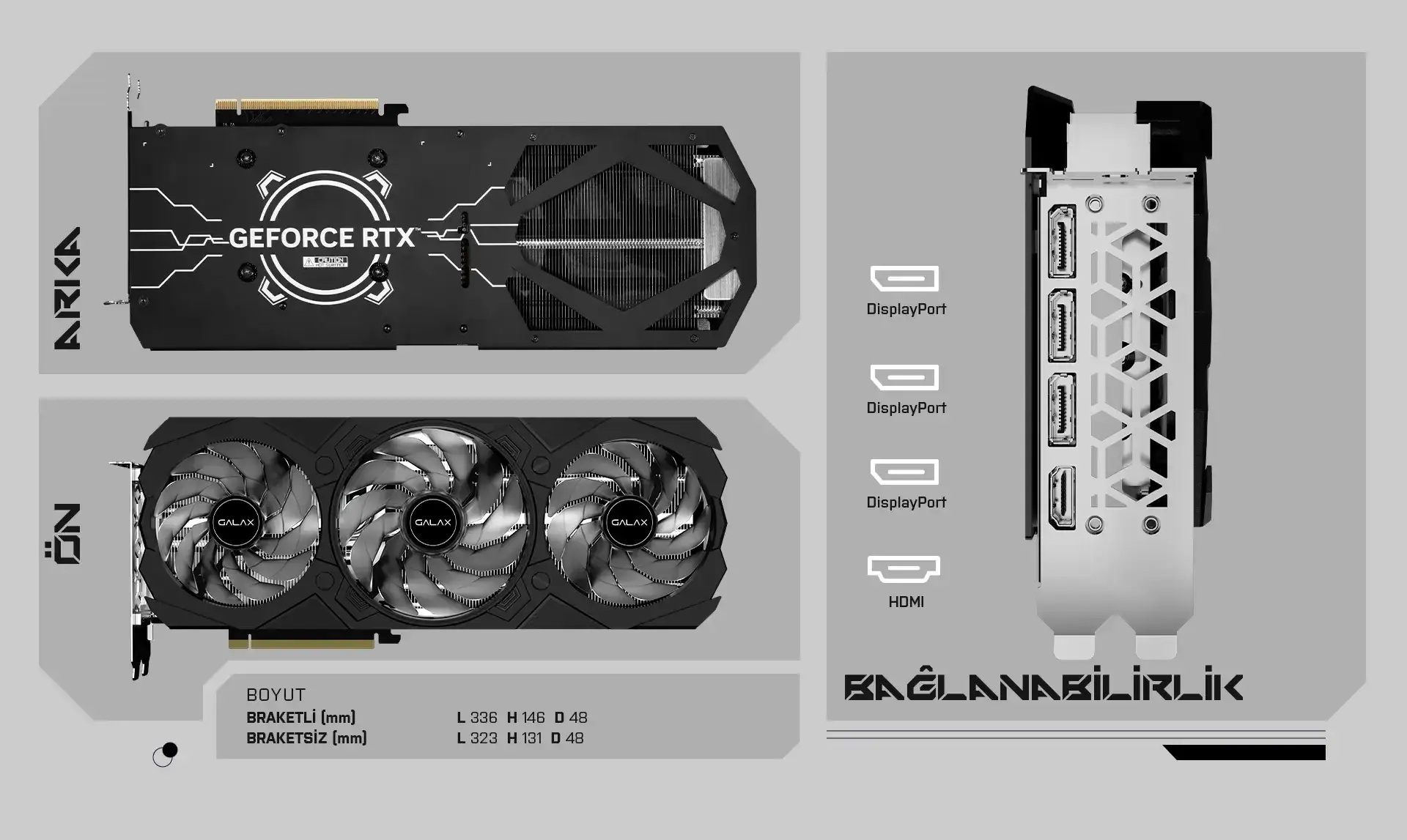 Galax Geforce Rtx 4070 Super Ex Gamer 1 Click Oc 12gb Gddr6x 192 Bit Dlss 3 Ekran Karti 47som7md7jbk 2 Yil Birebir Degisim Garantili Yh8