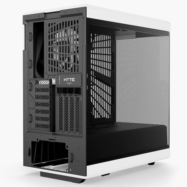 Hyte Y40 Siyah Beyaz Temperli Cam Usb 3 2 Atx Mid Tower Gaming Kasa Cs Hyte Y40 Bw 3