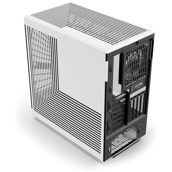 Hyte Y40 Siyah Beyaz Temperli Cam Usb 3 2 Atx Mid Tower Gaming Kasa Cs Hyte Y40 Bw 4