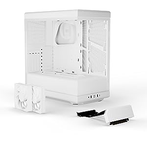 Hyte Y40 Siyah Beyaz Temperli Cam Usb 3 2 Atx Mid Tower Gaming Kasa Cs Hyte Y40 Bw H2