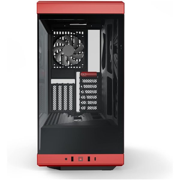 Hyte Y40 Siyah Kirmizi Temperli Cam Usb 3 2 Atx Mid Tower Gaming Kasa Cs Hyte Y40 Br 1