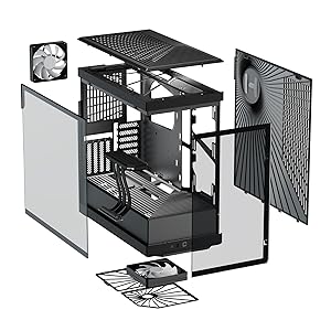 Hyte Y40 Siyah Kirmizi Temperli Cam Usb 3 2 Atx Mid Tower Gaming Kasa Cs Hyte Y40 Br H5