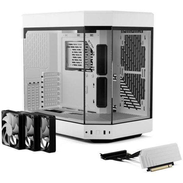 Hyte Y60 Beyaz Temperli Cam Usb 3 2 E Atx Premium Mid Tower Gaming Kasa Cs Hyte Y60 Ww 5