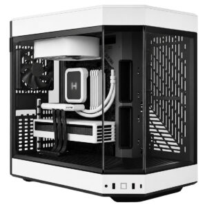 Hyte Y60 Siyah Beyaz Temperli Cam Usb 3 2 E Atx Premium Mid Tower Gaming Kasa Cs Hyte Y60 Bw 2 Yil Birebir Degisim Garantili T2