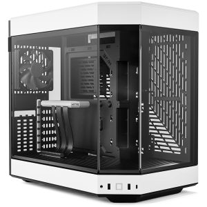 Hyte Y60 Siyah Beyaz Temperli Cam Usb 3 2 E Atx Premium Mid Tower Gaming Kasa Cs Hyte Y60 Bw