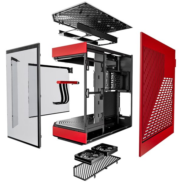 Hyte Y60 Siyah Kirmizi Temperli Cam Usb 3 2 E Atx Premium Mid Tower Gaming Kasa Cs Hyte Y60 Br 6