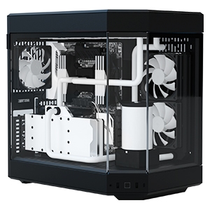 Hyte Y60 Siyah Temperli Cam Usb 3 2 E Atx Premium Mid Tower Gaming Kasa Cs Hyte Y60 B H2