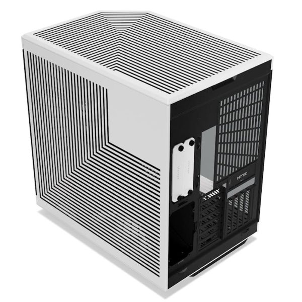 Hyte Y70 Touch Siyah Beyaz Temperli Cam Usb 3 2 E Atx Dual Chamber Mid Tower Dokunmatik Ekranli Gaming Kasa Cs Hyte Y70 Bw L 5