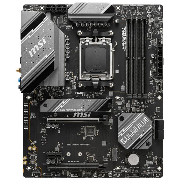 Msi B650 Gaming Plus Wifi 7200mhz Oc Ddr5 Soket Am5 M 2 Hdmi Dp Atx Anakart 1