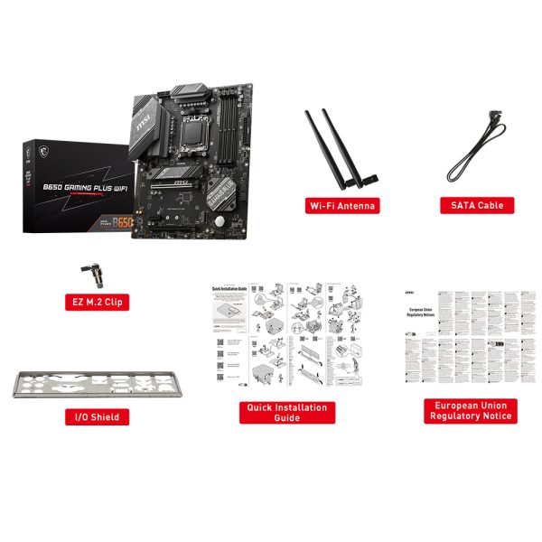 Msi B650 Gaming Plus Wifi 7200mhz Oc Ddr5 Soket Am5 M 2 Hdmi Dp Atx Anakart 6