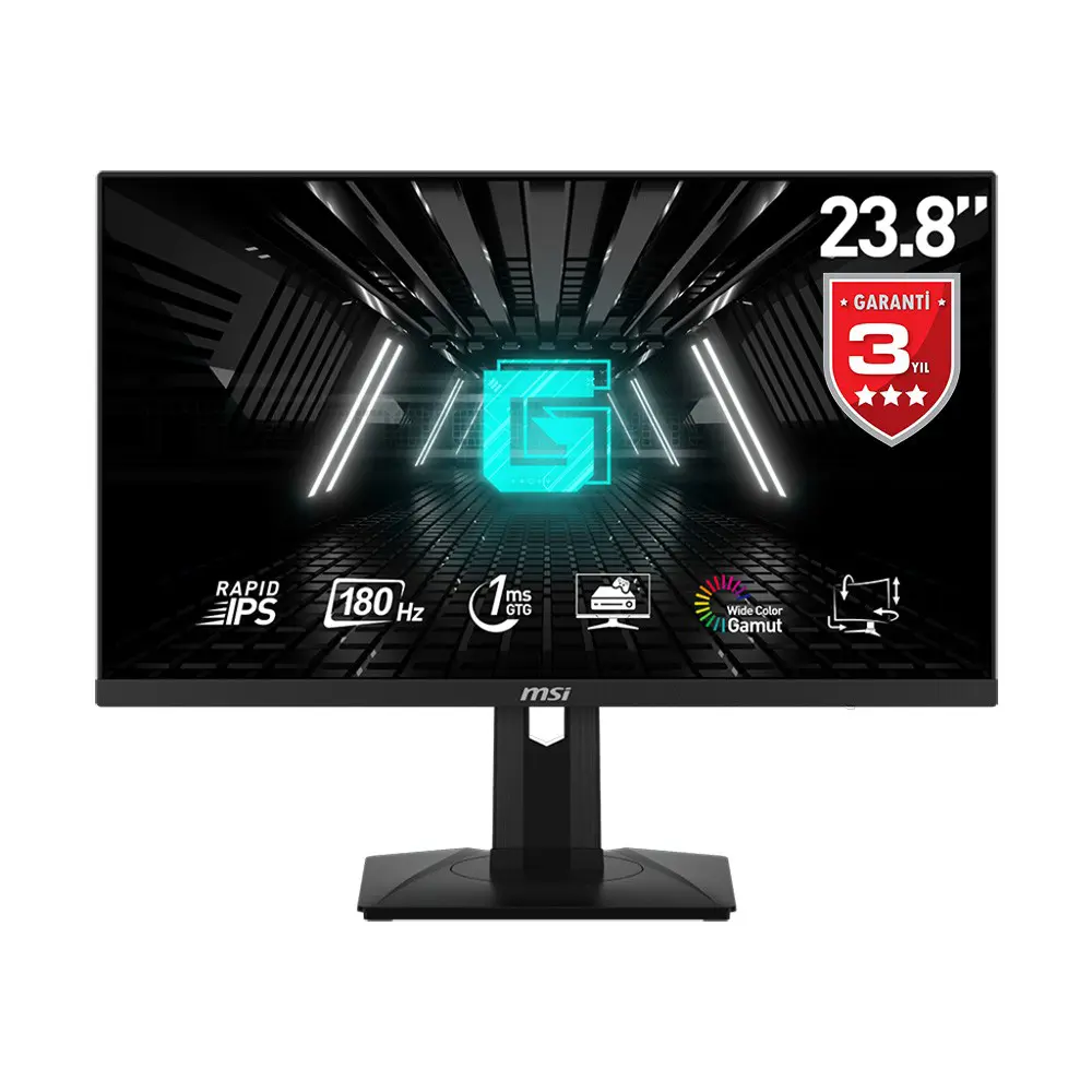 Msi G244pf E2 23 8 Inc 180 Hz 1ms Full Hd Adaptive Sync Rapid Ips Gaming Monitor Yh1