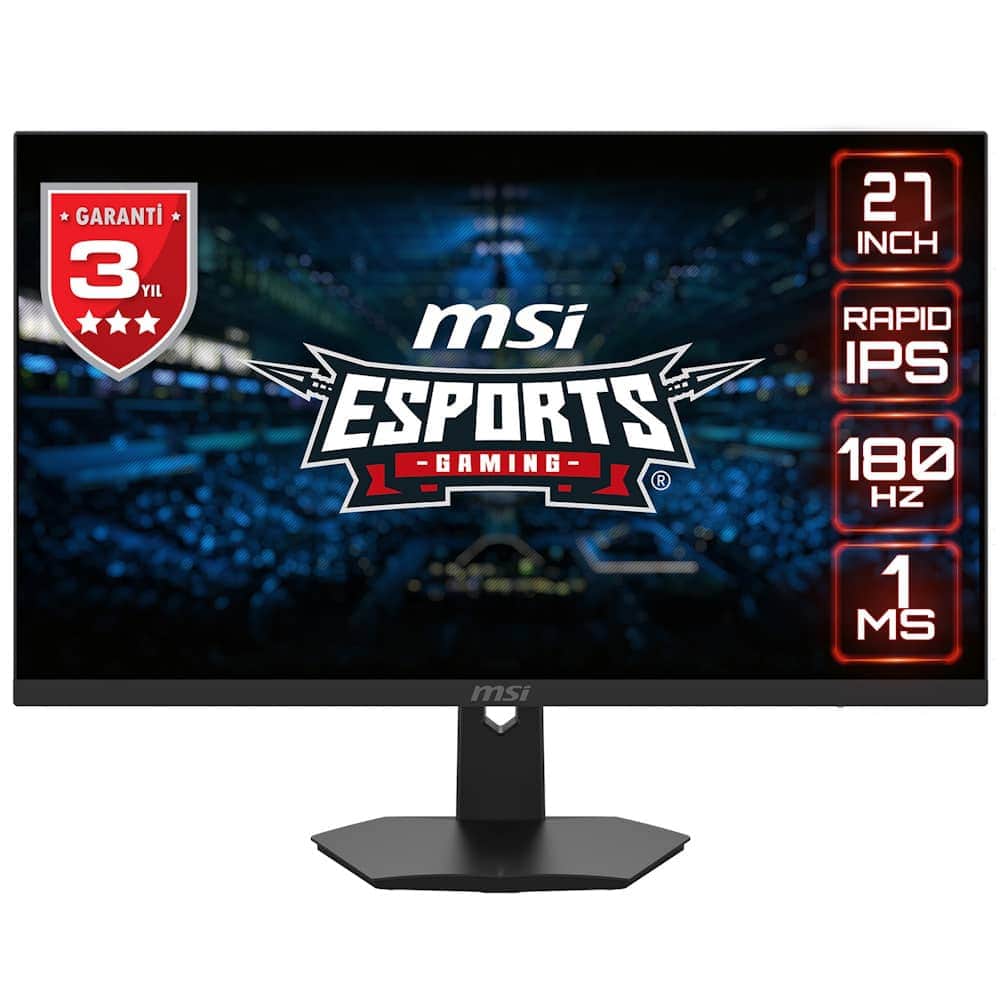 Msi G274f 27 Inc 180 Hz 1ms Full Hd Adaptive Sync Rapid Ips Gaming Monitor