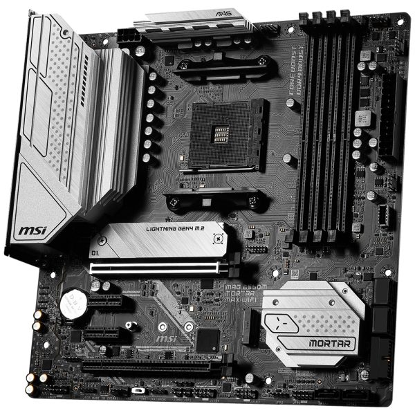 Msi Mag B550m Mortar Max Wifi 4400mhz Oc Ddr4 Soket Am4 M 2 Hdmi Dp Matx Anakart 2