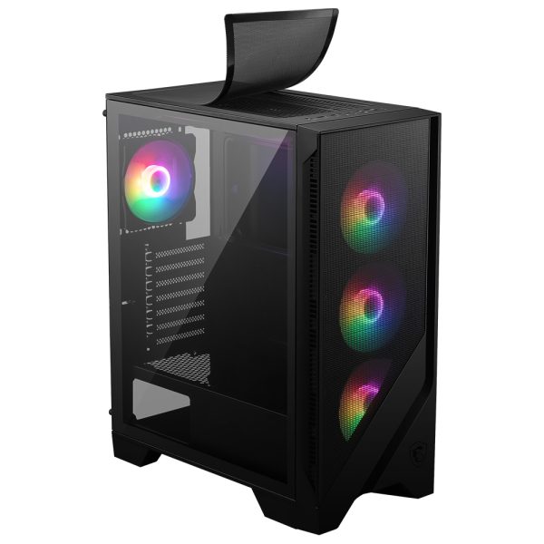 Msi Mag Forge 120a Airflow Temperli Cam Usb 3 2 Atx Mesh Siyah Mid Tower Gaming Kasa 6