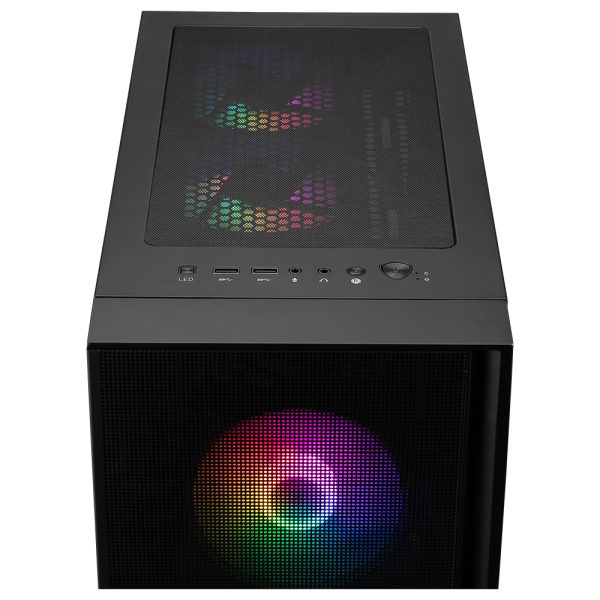 Msi Mag Forge 120a Airflow Temperli Cam Usb 3 2 Atx Mesh Siyah Mid Tower Gaming Kasa 7