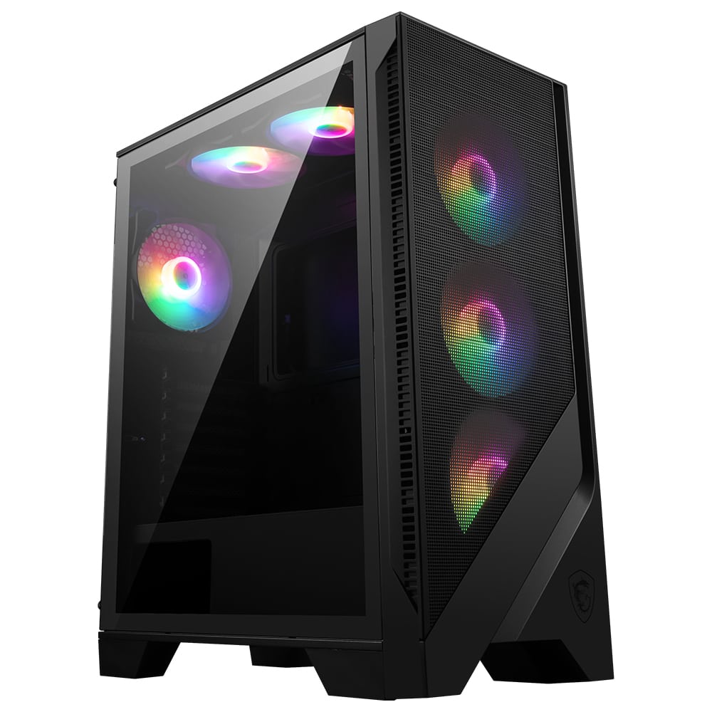 Msi Mag Forge 120a Airflow Temperli Cam Usb 3 2 Atx Mesh Siyah Mid Tower Gaming Kasa