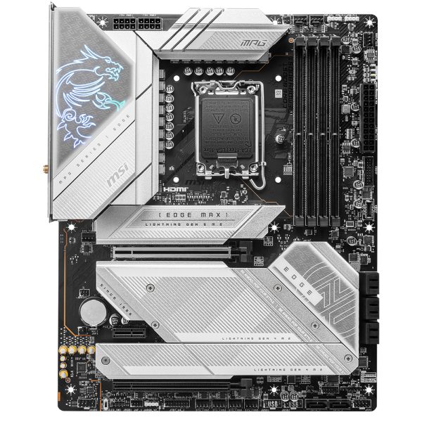 Msi Mb Mpg Z790 Edge Ti Max Wifi 7800mhz Oc Ddr5 Soket Lga1700 M 2 Hdmi Dp Atx Anakart 1