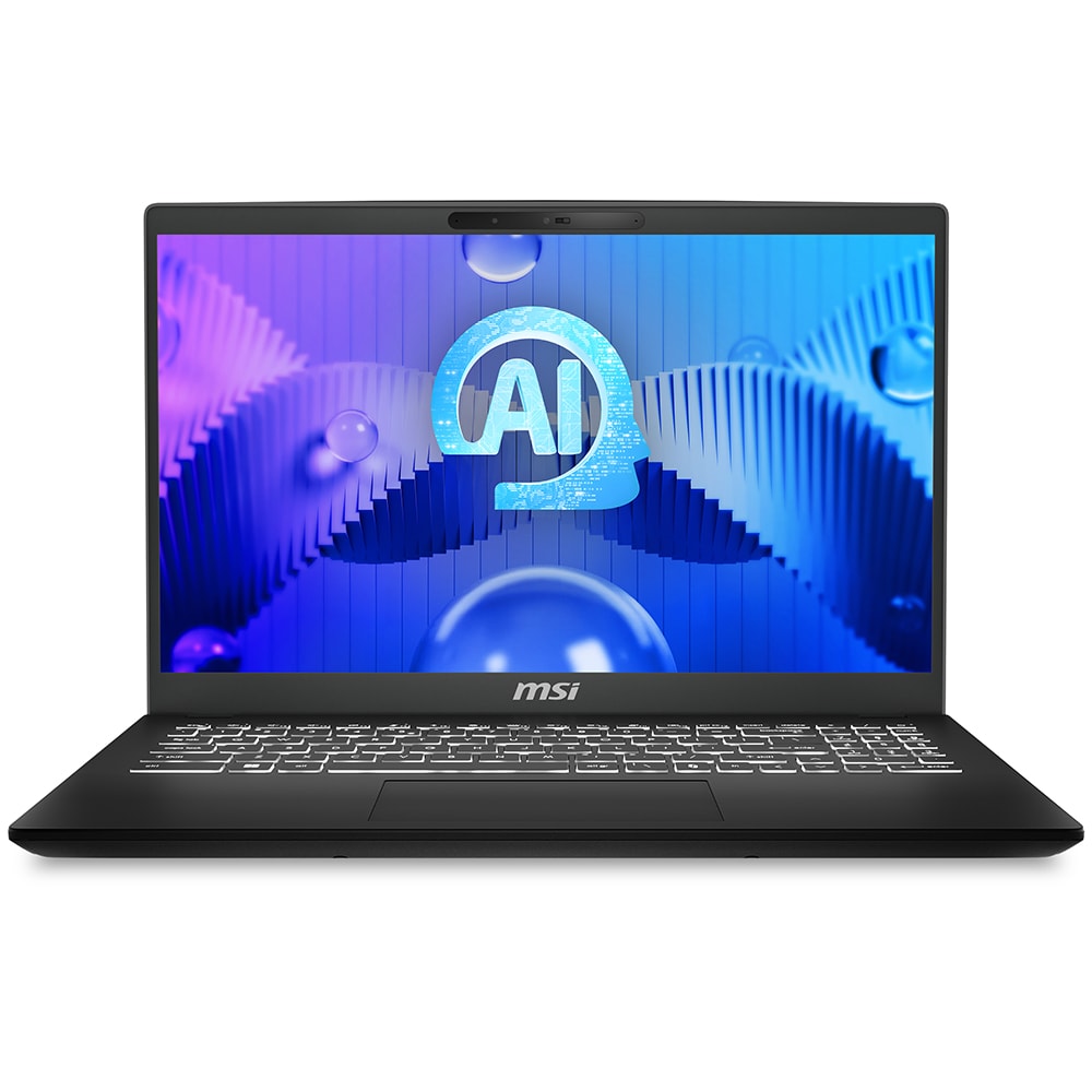 Msi Modern 15 H Ai C1mg 014tr Intel Core Ultra 5 125h 16gb Ddr5 512gb Ssd Intel Arc Graphics 15 6 Inc Full Hd W11 Home Laptop
