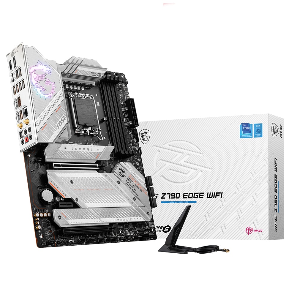 Msi Mpg Z790 Edge Wifi 7200mhz Oc Ddr5 Soket Lga1700 M 2 Hdmi Dp Atx Anakart