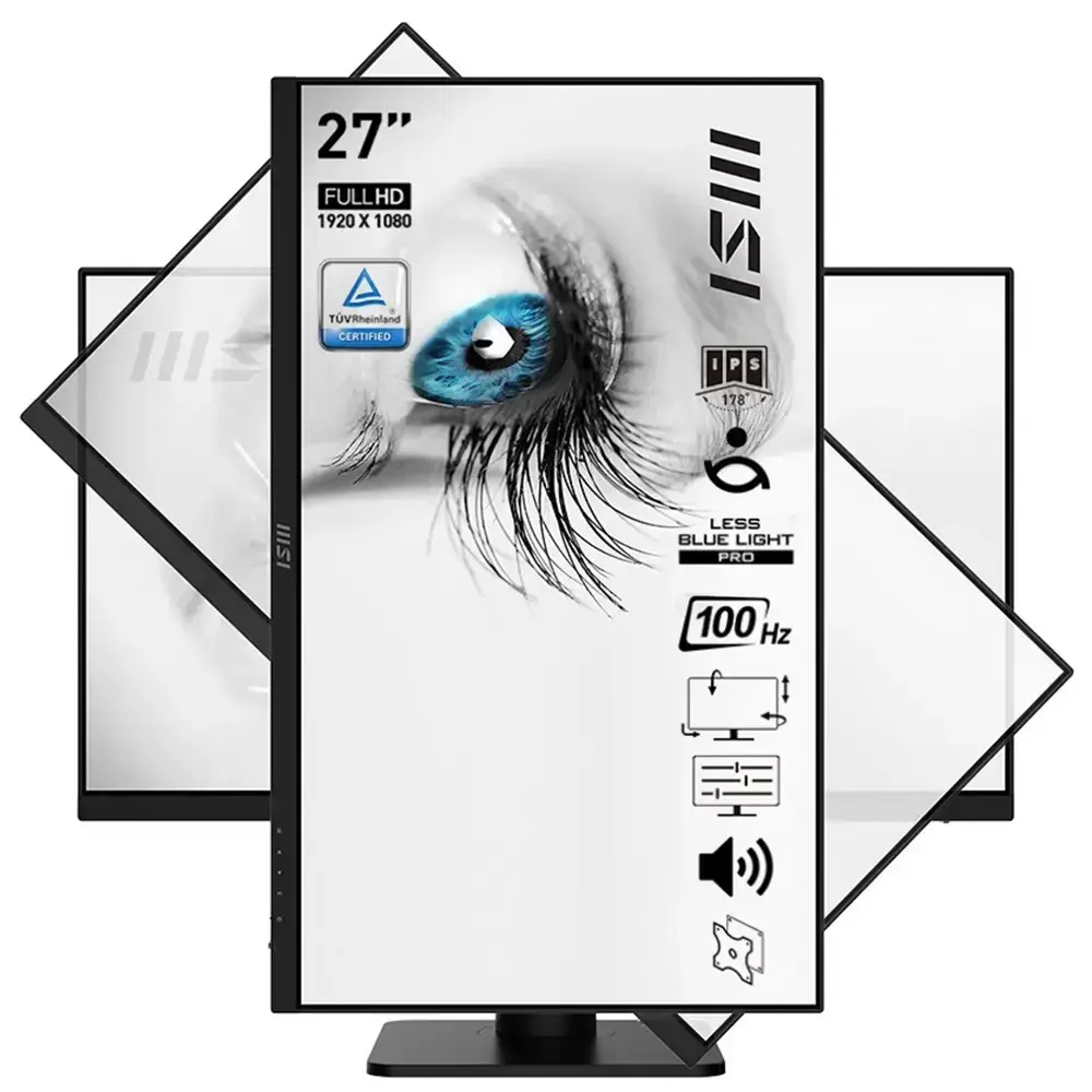 Msi Pro Mp273ap 27 Inc 100hz 1ms Full Hd Freesync Ips Monitor Yh1
