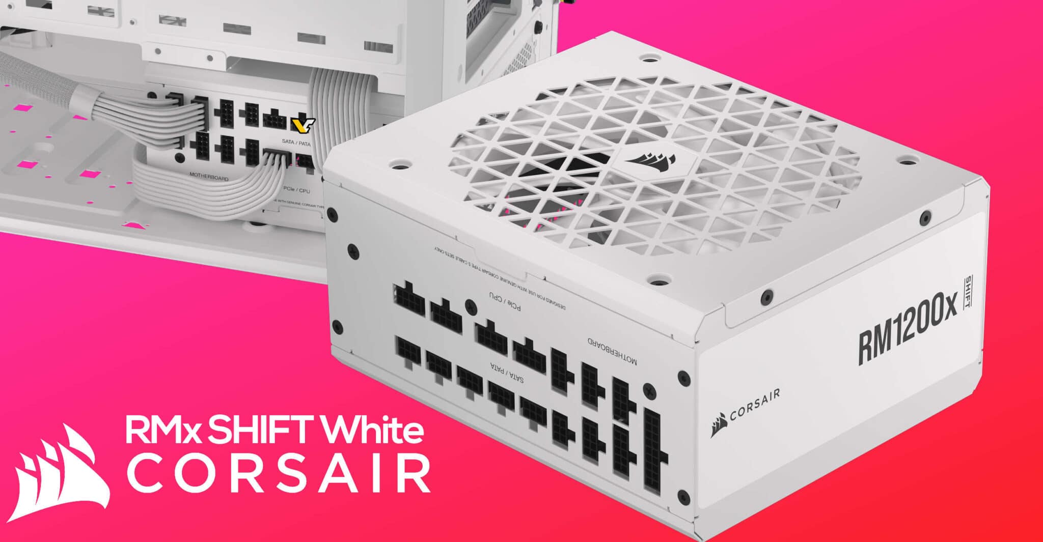 Yana Monteli Baglantilara Sahip Corsair Psu