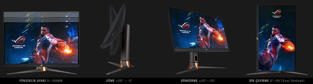 ROG Swift PG27UQR ASUS ROG Swift PG27UQR Gaming Monitör h15
