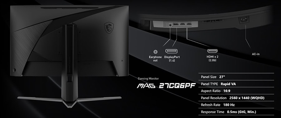 MSI MAG 27CQ6PF Monitör H15