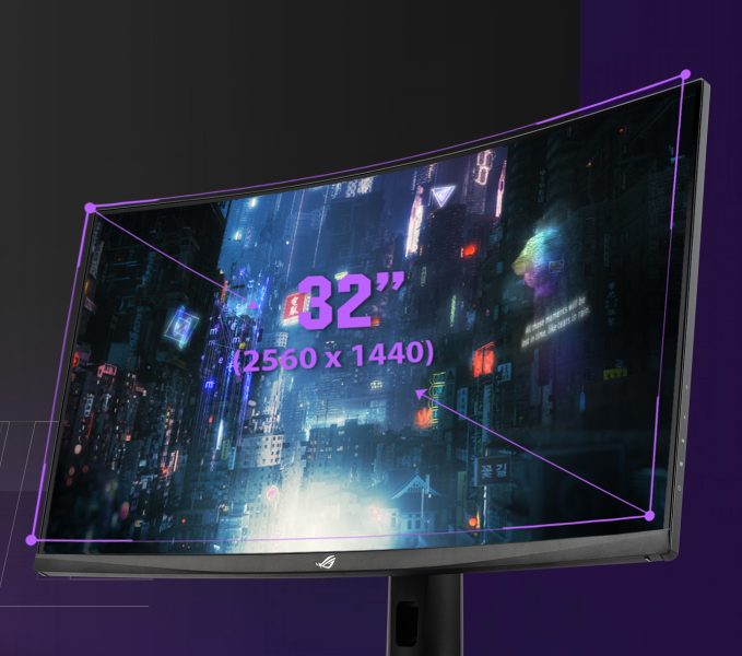 ASUS ROG Strix XG32VC Monitör yh2
