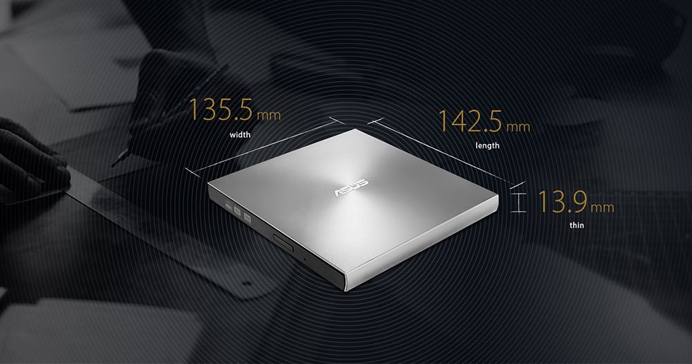 ASUS ZenDrive-U8M SDRW-08U8M-U Siyah DVD Yazıcı h2