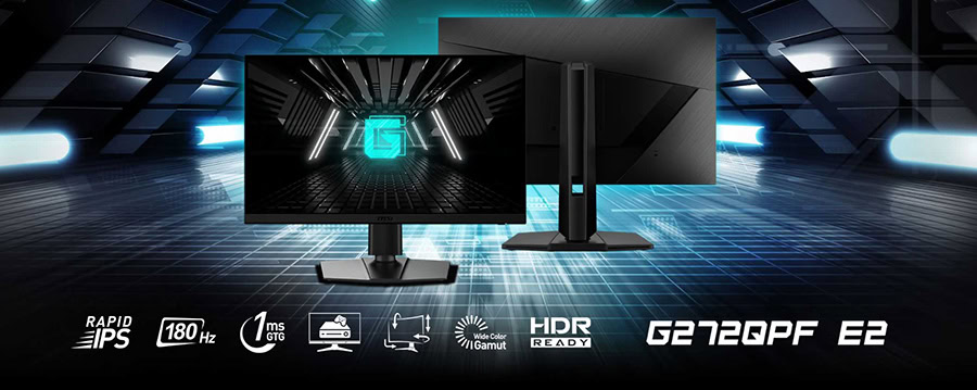 MSI G272QPF E2 Monitör h2