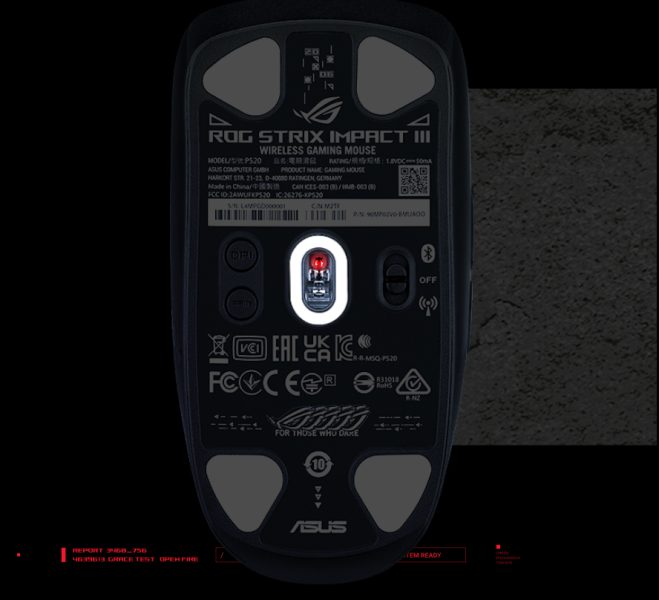 ROG Strix Impact III Wireless ASUS ROG Strix Impact III Wireless Mouse a7