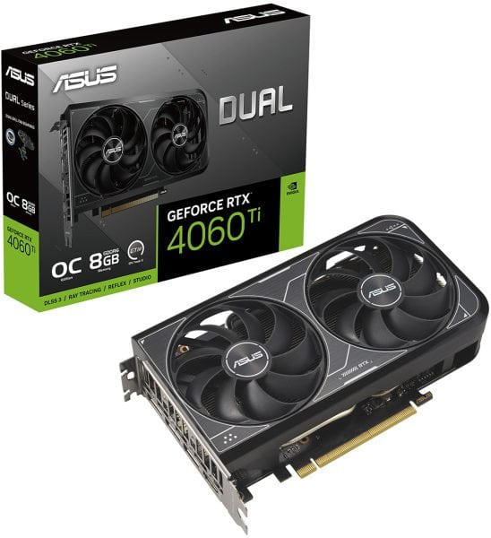 ASUS Dual GeForce RTX™ 4060 Ti V2 OC Edition 8GB GDDR6 ASUS DUAL GeForce RTX 4060 Ti OC 8G V2 Ekran Kartı h3